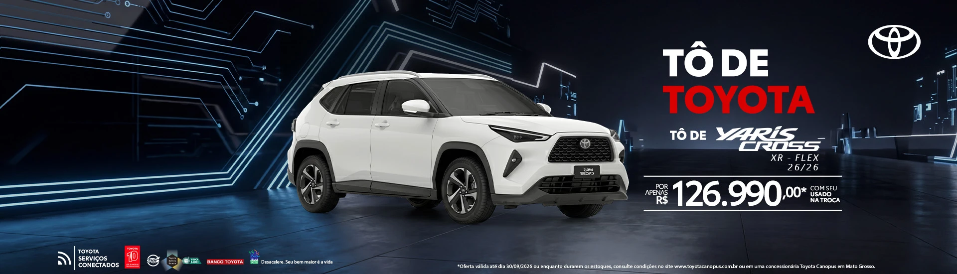 BANNER SITE 1920x550 - Yaris Cross